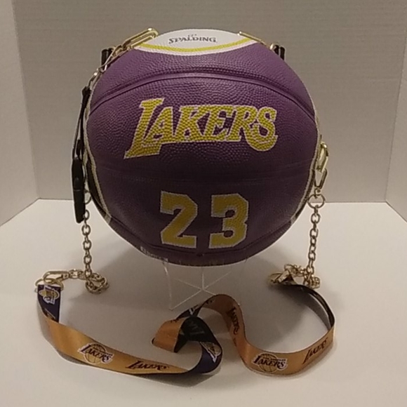LIMITED EDITION Lebron James LAKERS Basketball Purse 🏀 (LAST ONE) - Picture 5 of 16
